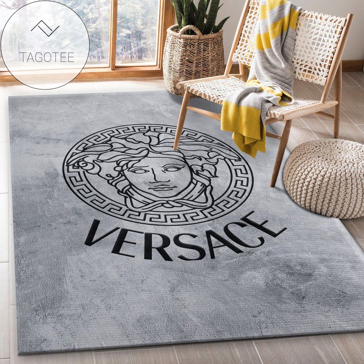 Versace Area Rug Bedroom Rug Floor Decor Home Decor