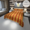 Versace Home Luxury In Red And Gold Medusa 3d Customized Bedding Sets Duvet Cover Bedlinen Bed Set (Duvet Cover & Pillowcases) 2022
