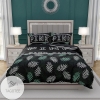 Victoria’s Secret Pink Pattern With Green And White Palm Leaves Brands 7 Bedding Set 2022
