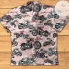 Vintage American Motorcycle 2022 Authentic Hawaiian Aloha Shirts