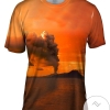 Volcano Eruption Tavurvur Mens All Over Print T-shirt