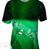 Water Drop Leaf Mens All Over Print T-shirt