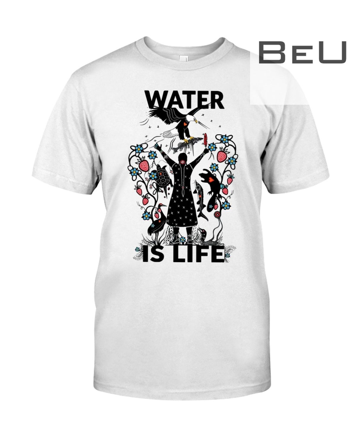Water Is Life Native American Indigenous Shirt