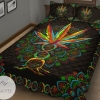 Weed DNA Quilt Bed Sheets Spread Duvet Cover Bedding Sets 2022