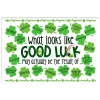 What Looks Like Good Luck - St. Patrick's Day Classroom Poster