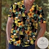 Whisky Colorful Floral Hawaiian Aloha Shirts