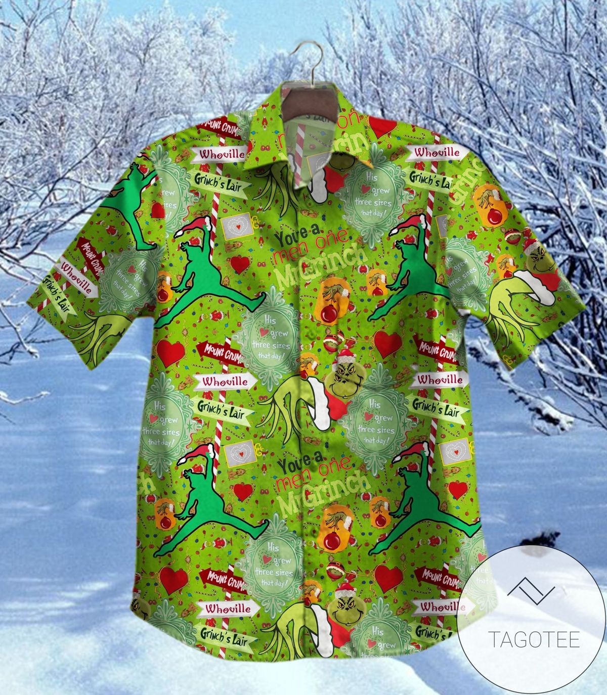 You Are Mean One Hawaiian Shirt 3d T Shirt