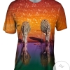 Zebra Lake Mens All Over Print T-shirt
