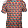 Ziggy Zaggy Trippy Pattern Mens All Over Print T-shirt