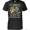 25 Years 1996-2021 Valentino Rossi Thank You For The Memories Shirt