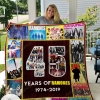 45 Years Of Ramones 1974-2019 Quilt Blanket