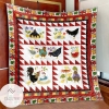 A Chick Here A Chick There Quilt Blanket