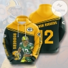Aaron Rodgers Green Bay Packers 3D Printed Hoodie Zipper Hooded Jacket