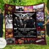 Aerosmith 50th Anniversary 1970-2020 Thank You For The Memories Signatures Quilt Blanket