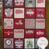 Alabama Crimson Tide Fabric Quilt Blanket