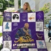 Aladdin 8th Anniversary James Monroe Iglehart Quilt Blanket