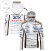 Alain Ferte Porsche Gpx Martini Racing Michelin All Over Print 3D Gaiter Hoodie - White