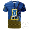 Alaska Nanooks All Over Print T-Shirt Men's Basketball Net Grunge Pattern- NCAA