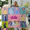 All Disney Princesses Quilt Blanket