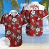 Allman Brother Band Hawaiian Graphic Print Short Sleeve Hawaiian Casual Shirt