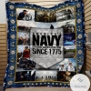 America’ Navy 3D Printing Quilt Blanket