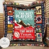 American Football It's Not The Team With The Best Players That Win Quilt Blanket