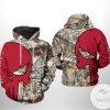 Arkansas Razorbacks NCAA Camo Veteran Hunting 3D Printed Hoodie Zipper Hooded Jacket
