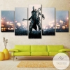 Assassins Creed Character Movie Five Panel Canvas 5 Piece Wall Art Set