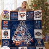 Auburn Tigers Christmas Tree Quilt Blanket
