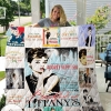 Audrey Hepburn Breakfast At Tiffany's Quilt Blanket