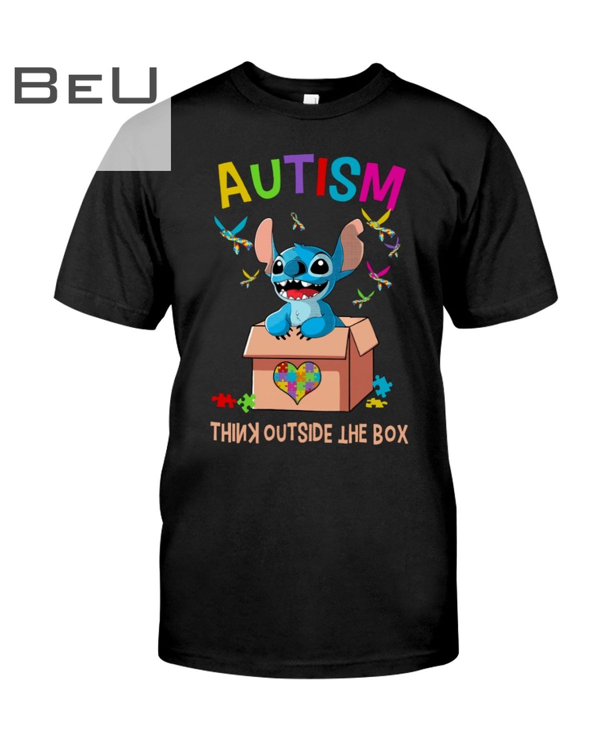 Autism Think Outside The Box Shirt