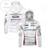 Axcil Jefferies Porsche Gpx Martini Racing All Over Print 3D Gaiter Hoodie - White