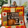 Basketball That Is Greater Than Any Obstacle Quilt Blanket
