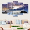 Beach And Life Nature Five Panel Canvas 5 Piece Wall Art Set