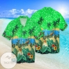 Beach And Motorcycle For Men And Women Graphic Print Short Sleeve Hawaiian Casual Shirt