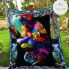 Bearded Dragon Washable Quilt Blanket