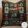 Beause Am Old Us Army Veteran Quilt Blanket