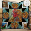 Beautiful Chicken Version Quilt Blanket