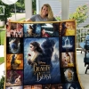 Beauty And The Beast Live Action Quilt Blanket