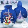 Believe In Disney Magic Mickey And Friends 3D Printed Hoodie Zipper Hooded Jacket