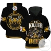 Ben Brown Bell Bees Of Pittsburgh Steelers 3D Printed Hoodie Zipper Hooded Jacket