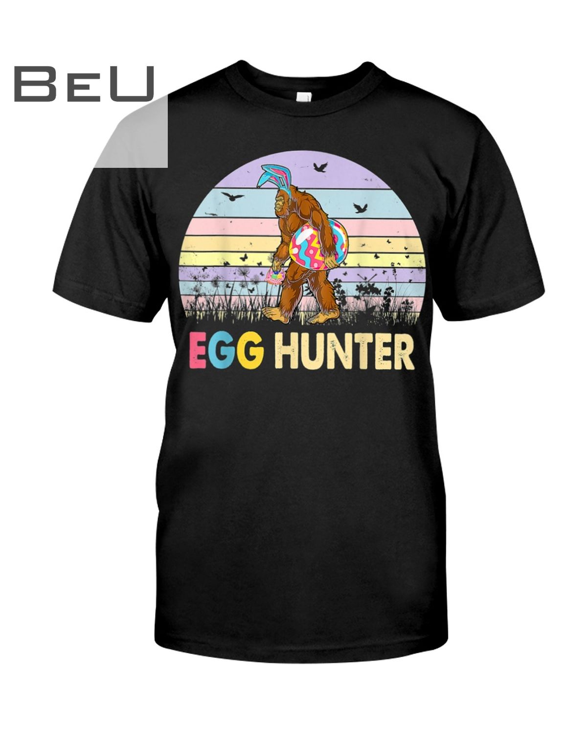 Bigfoot Egg Hunter Easter Sasquatch Shirt
