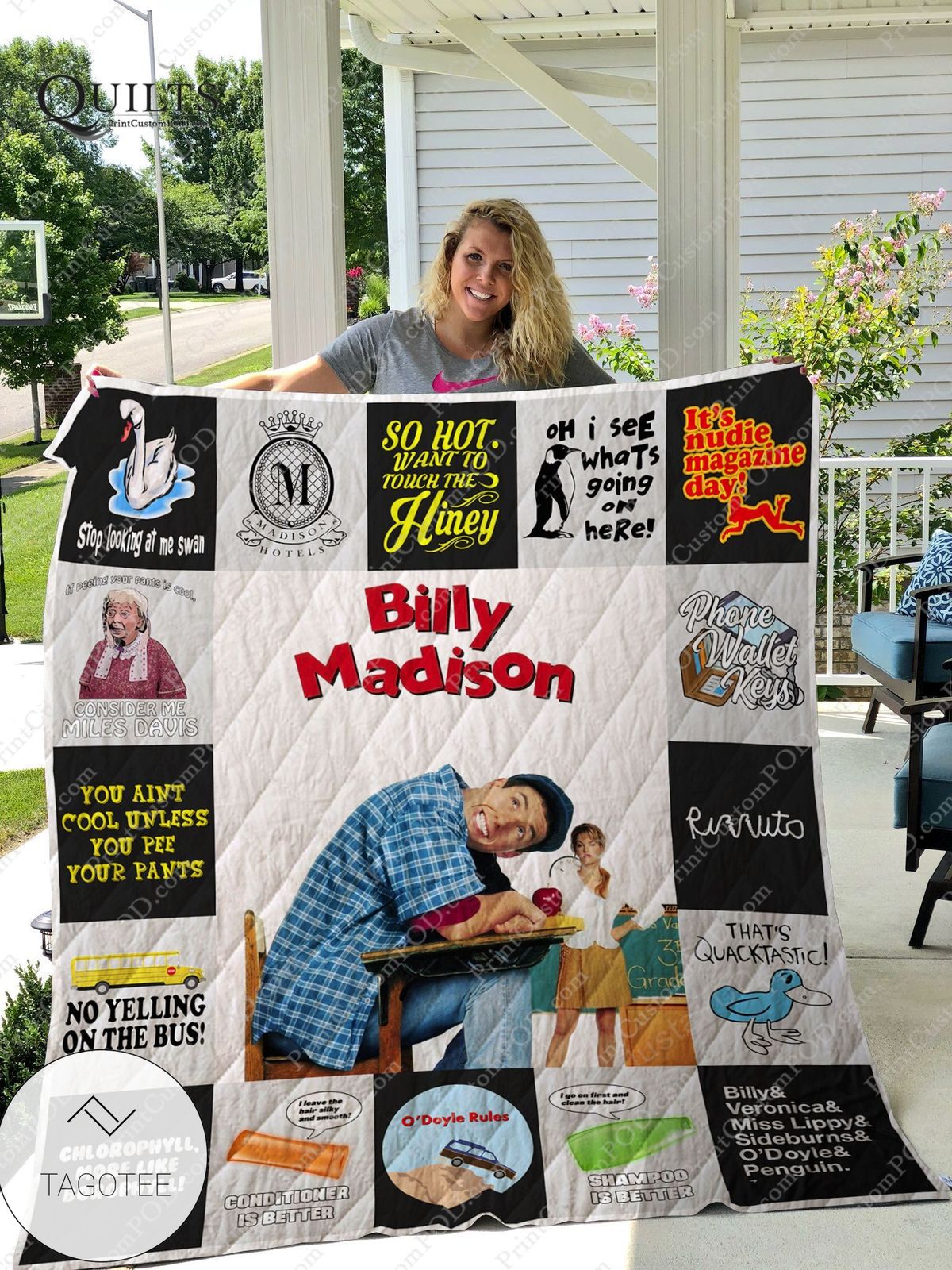 Billy Madison Quilt Blanket