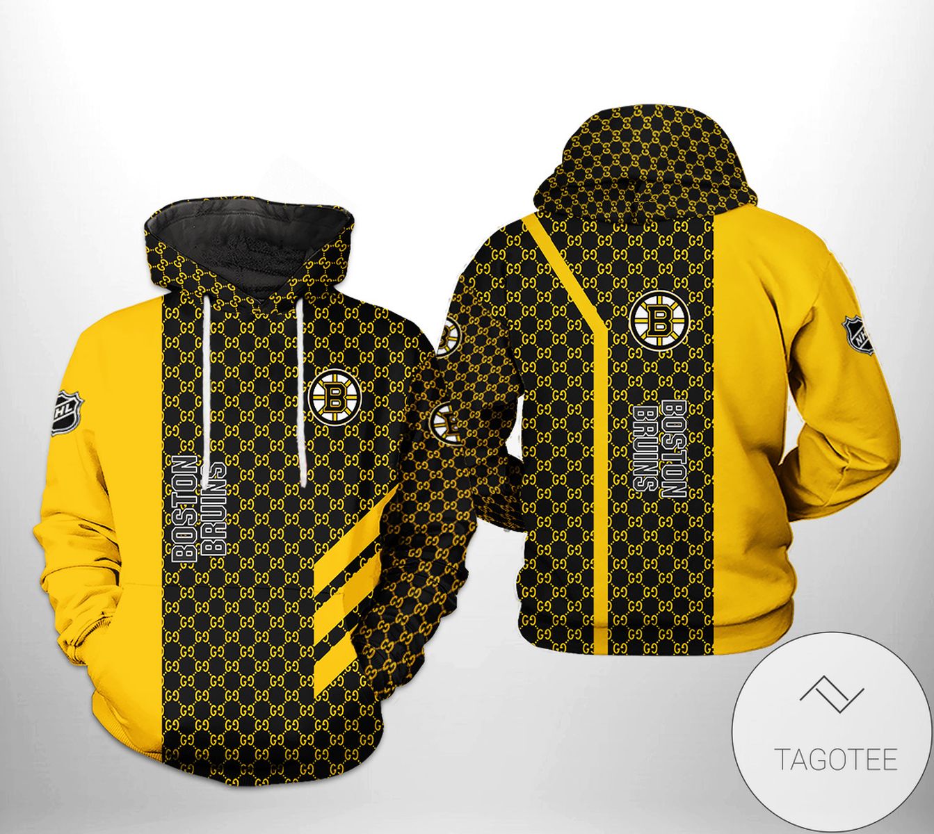 Boston Bruins NHL 3D Printed Hoodie Zipper Hooded Jacket