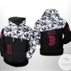 Boston Red Sox MLB Camo Veteran 3D Printed Hoodie Zipper Hooded Jacket