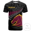 Brisbane Broncos All Over Print T-Shirt Rugby Maori - NRL