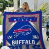 Buffalo Bills Est 1960 Logo Quilt Blanket