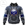 Buffalo Sabres Personalized Norse Viking Symbols Jersey Shirt Hoodie