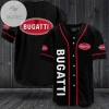 Bugatti Logo Baseball Jersey - Black
