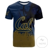 California Golden Bears All Over Print T-Shirt Men's Basketball Net Grunge Pattern- NCAA